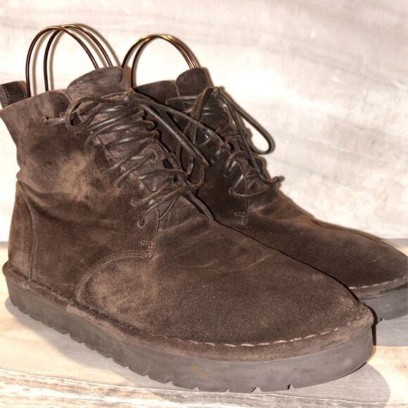 Marsell Italian Gomme Brown Suede Chukka Boots Men's Size EU 42.5 - US 9.5 - Picture 3 of 11